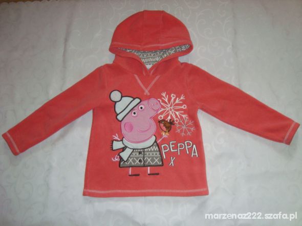 TU Pepa Pig bluza polar roz 4 5 lat