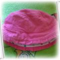 Różowy kapelusik dla dziewczynki 50 cm