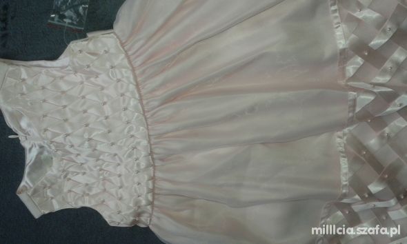 sukieneczka rozowa na ok 4 latka 116cm NOWA