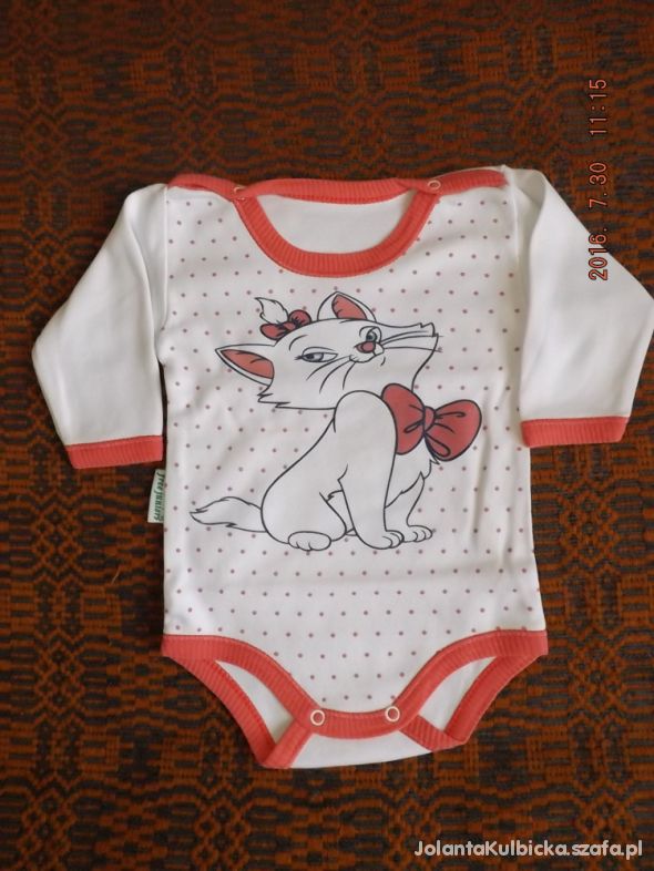 Body dł rekaw dziewczynka r 74 cm