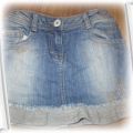 jeans dres spódniczka 128