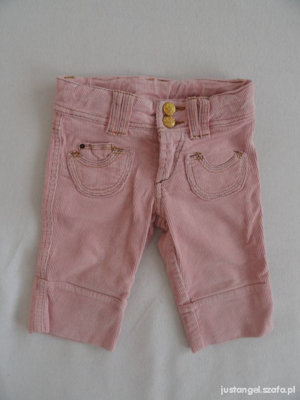 Zara kids spodnie różowe sztruksy 98 cm 23 lat