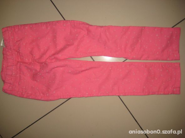 SPODNIE H&M NEONOWE