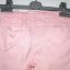 różowe dżinsy rurki 110 cm