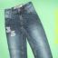 Spodnie jeans roz 116 Topolino