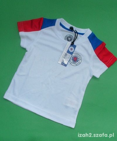 Rangers football Club Tshirt r 92 98 Nowy