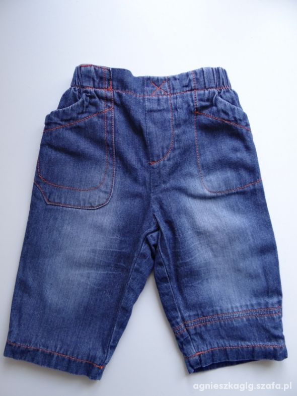 Spodnie jeansowe od 3do 6 miesięcy