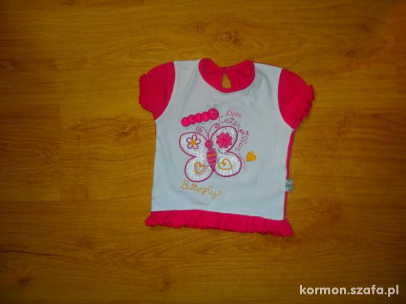 Bluzeczka z motylkiem 12 do 18mcy