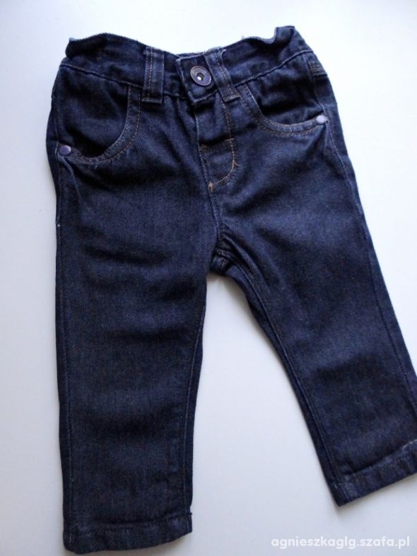 Jeansy spodnie od 3 do 6 miesięcy