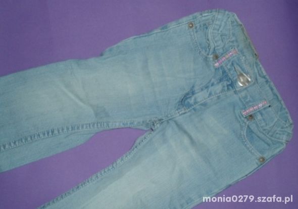 Spodnie jeansowe CoolClub jak nowe 98