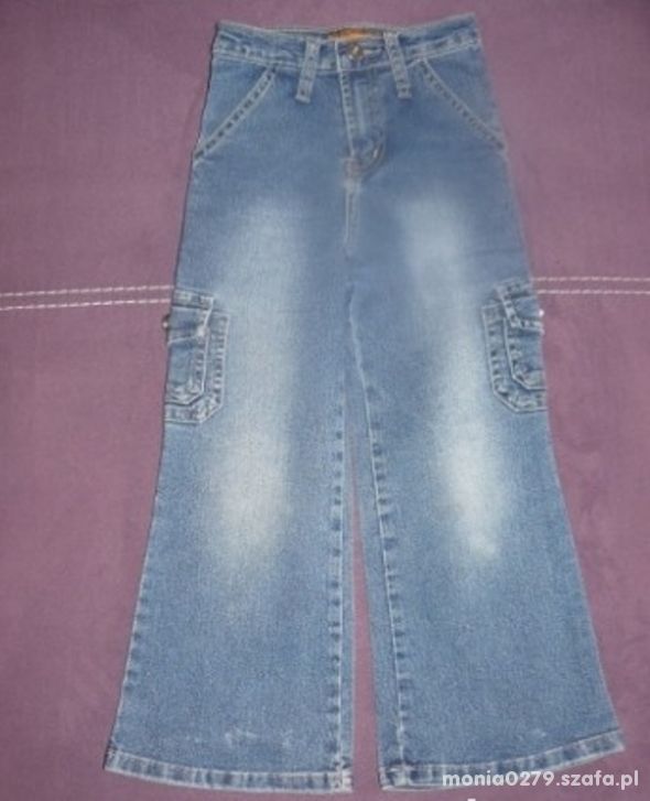 Spodnie jeansowe 110 116