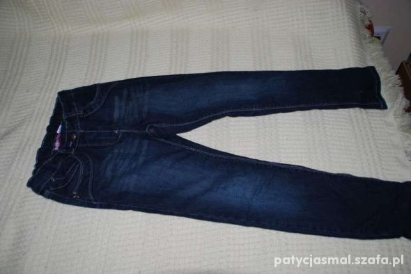 ocieplane jeansy