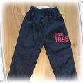 Nowe dziewczece spodnie ocieplane 86 92