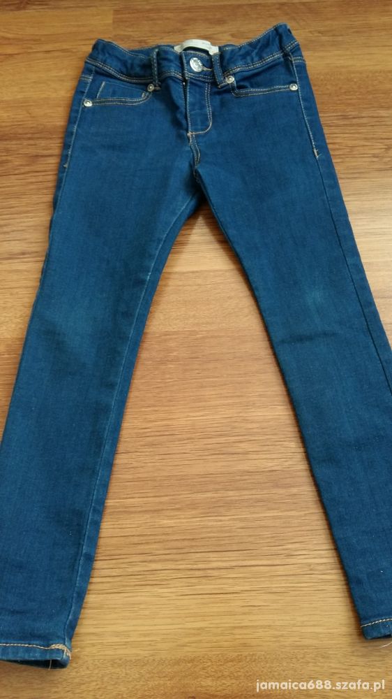 Spodnie dżinsowe ZARA rozm 110 cm