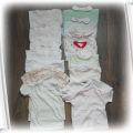 17 koszulek kaftaników dla noworodka