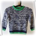 Sweter Melanż H&M Ciepły 110 116 cm 4 6 lat