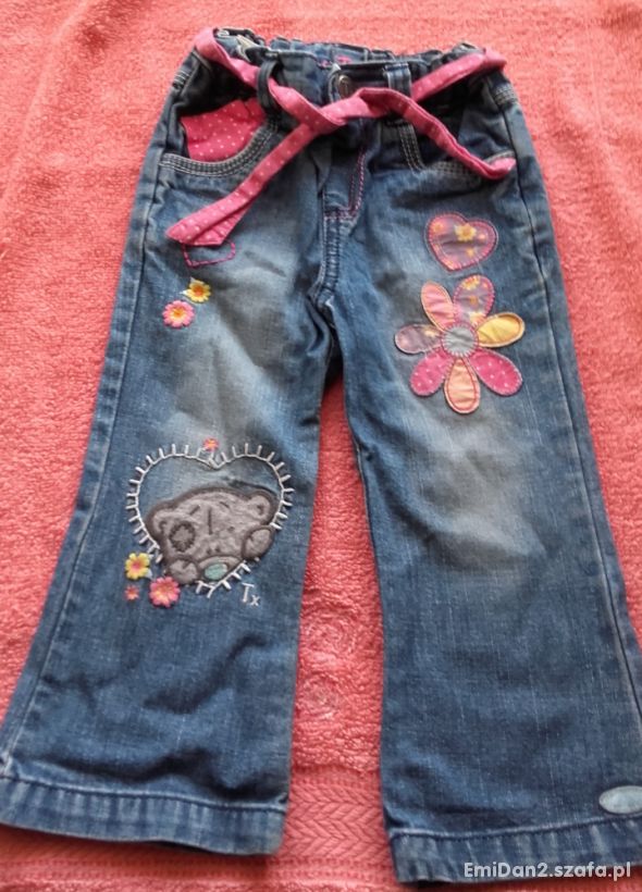 Super jeansy dla dziewczynki