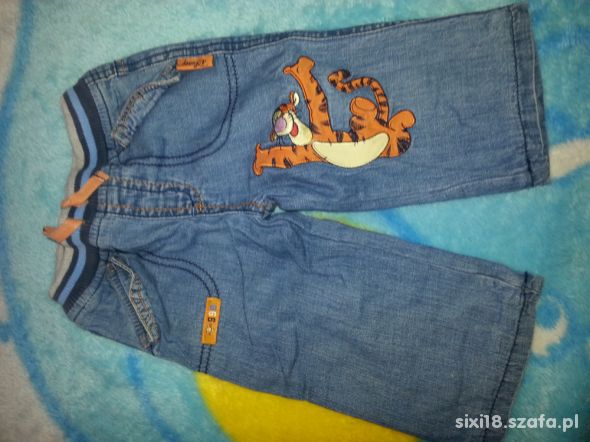 Spodnie jeans disney zara od 62 do 80