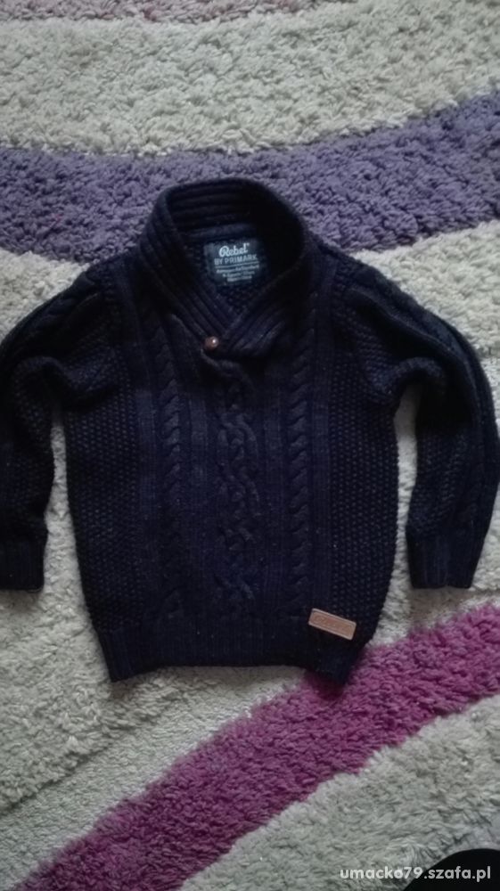 sweterek eleganckie dla chłopca 110