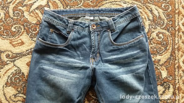 CA spodnie dżinsy chłopięce 152