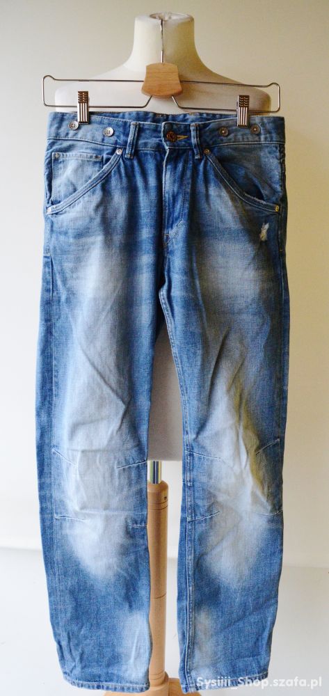Spodnie H&M Relaxed Jeans 158 cm 12 13 lat Dzins