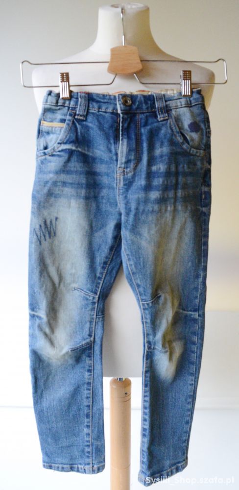 Spodnie 120 cm 6 lat Jeans 157 Dzins Jeansowe