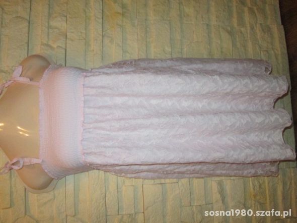 Indyjska koronkowa sukienka 170 cm 15 lat