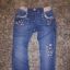 Spodnie jeans f&f 116