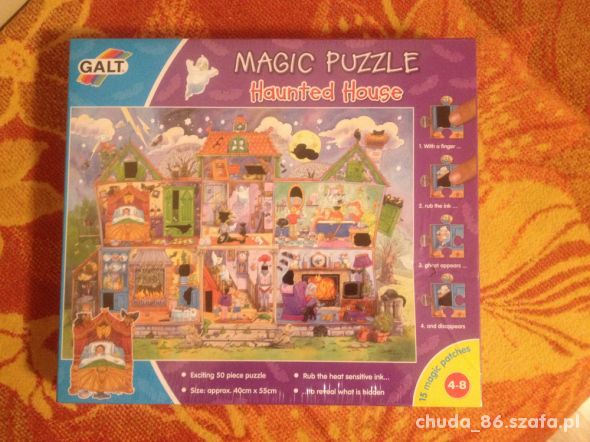 Magiczne puzzle 50 elementów