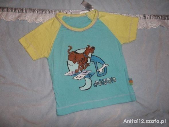 Bluzeczka Scooby Doo 80 86