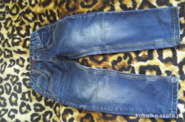 Modne spodnie jeansowe dla chłopca 134