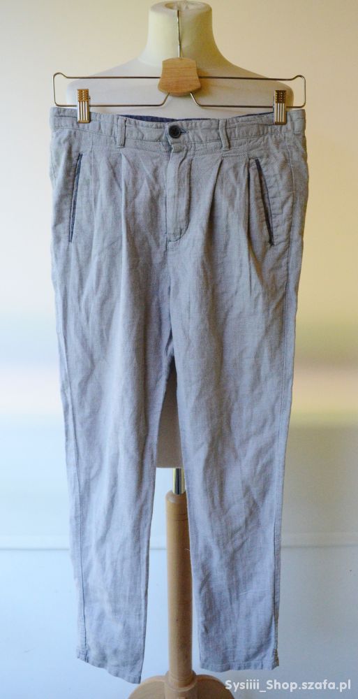 Spodnie Szare Eleganckie 11 12 lat 152 cm Zara Boy