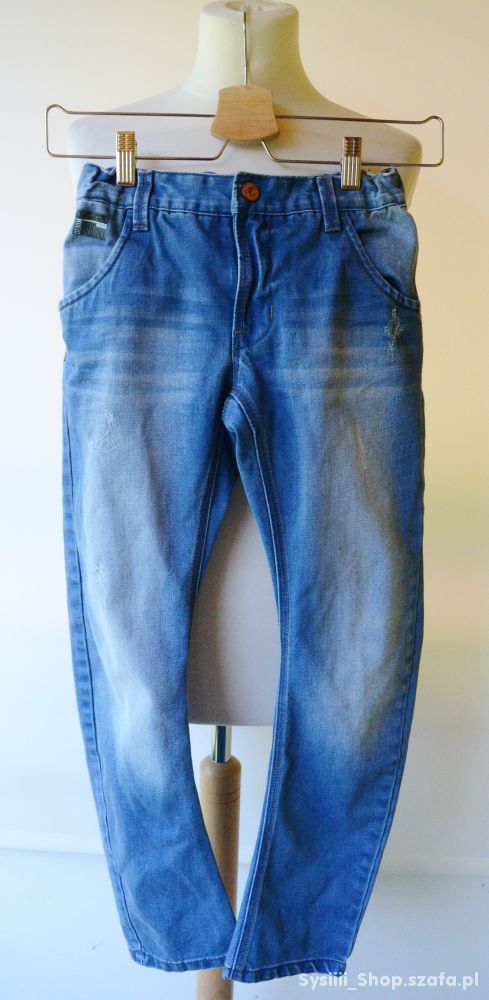 Spodnie Jeans Name It 140 cm 10 lat Przetarcia