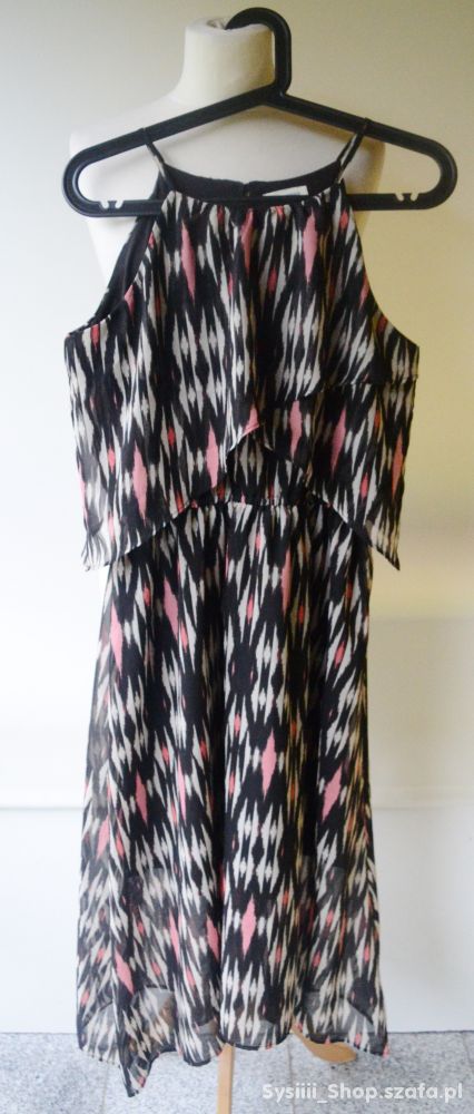 Sukienka H&M Maxi Long 170 cm 14 lat Wzory