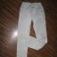 biale spodnie D Xel rozmiar 140
