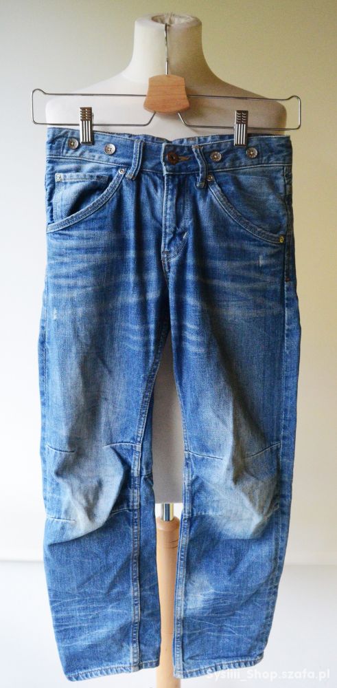 Spodnie H&M Jeans Relaxed 140 cm 9 10 lat Dzins