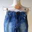 Spodnie Przetarcia Jeans 122 cm 7 8 lat Vintage Kn