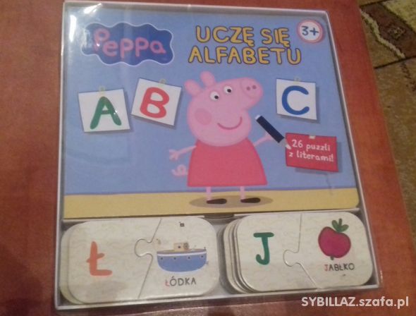 uczę się alfabetu z Pepą