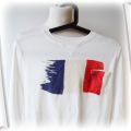 Bluza Biała Zara Boys Flaga Francji 13 14 lat 164
