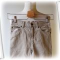 Spodnie Brązowe Paseczki H&M Logg 122 cm 6 7 lat