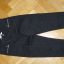 Czarne spodnie jeansowe HM 146