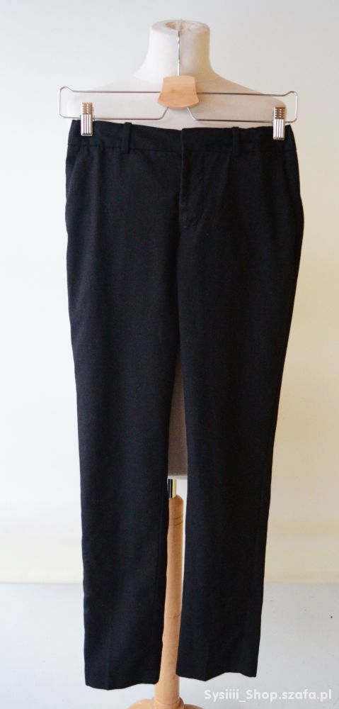 Spodnie Czarne H&M Eleganckie 158 cm 12 13 lat