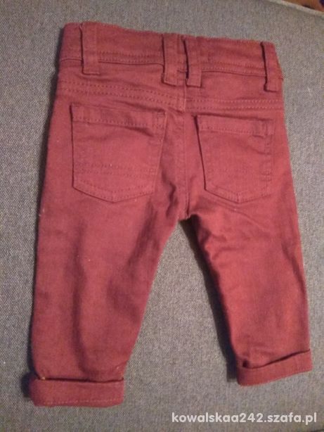 Spodnie jeansowe w rozmiarze 3 do 6 miesięcy