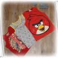 Bluzeczka koszulka zestaw Angry Birds Minionki