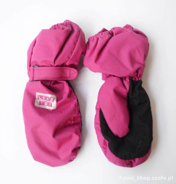 Rękawiczki Różowe Leke Toy 5 6 lat 110 116 cm Zimo