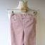 Tregginsy Różowe H&M 134 cm 8 9 lat Spodnie Sztruk