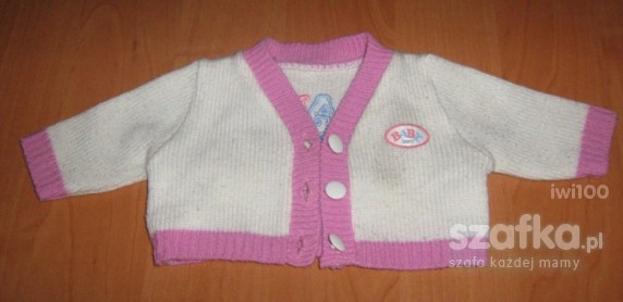 Sweterek dla lalki Baby Born
