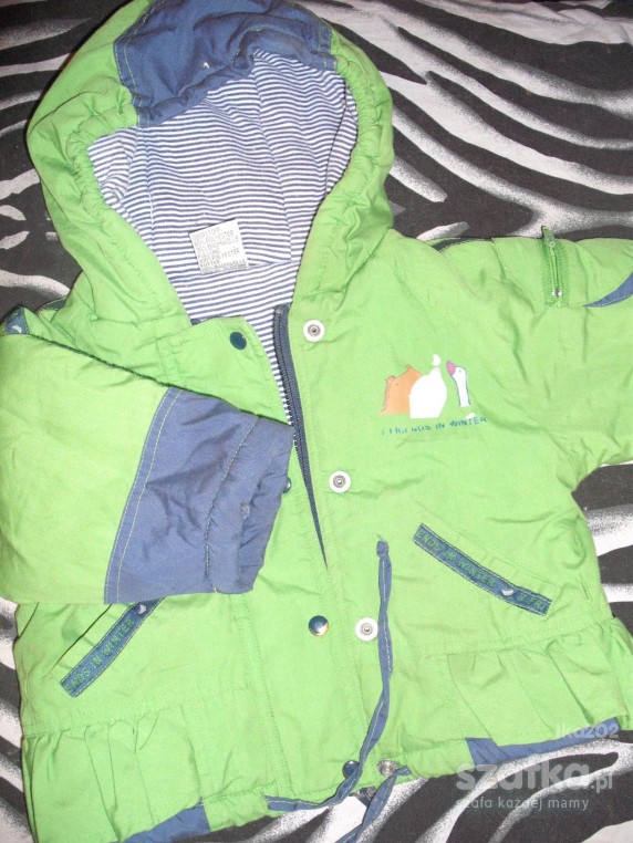 Zielona kurteczka rozm 68