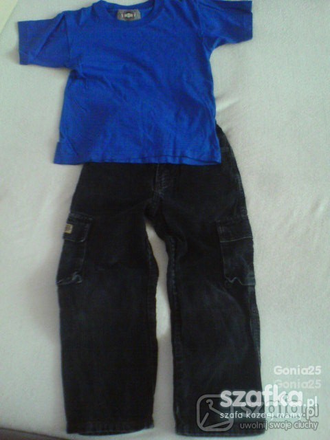SPODNIE I KOSZULKA