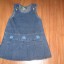 sukienka princeska jeansowa r98